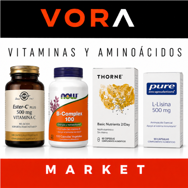 Vitaminas y aminoácidos