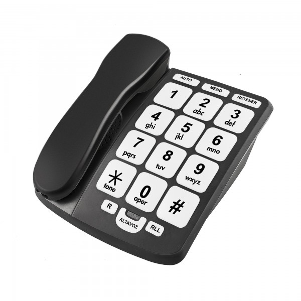 Telefono sobremesa teclas grandes kuken
