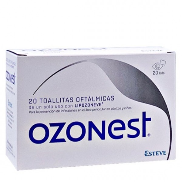 Ozonest Toallitas Oftálmicas 20 Unidades
