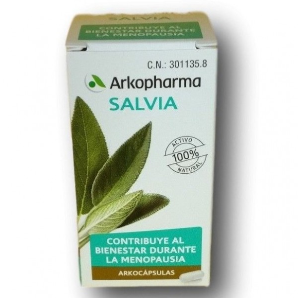 Arkocápsulas Salvia Bienestar en La Menopausia 45 Cápsulas