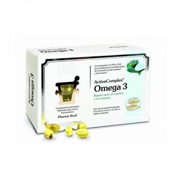 Pharma Nord ActiveComplex Omega-3 EPA/DHA 180 Cápsulas