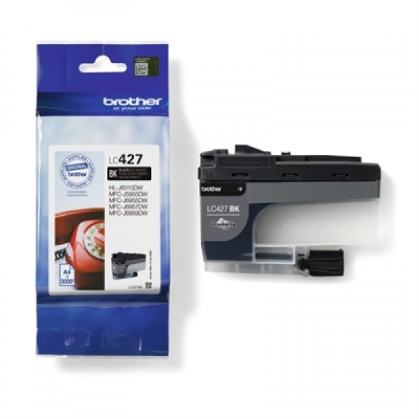 Brother cartucho lc427bk negro