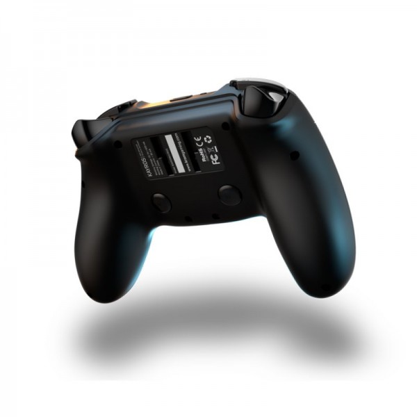 Krom gamepad kayros wireless rgb pc/switch/android