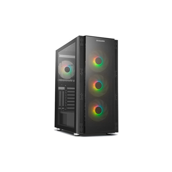 Nox semitorre hummer aero hyperflow argb negro