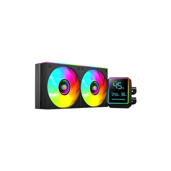 Mars gaming refrig. líquida mllcdpro240 aio negro